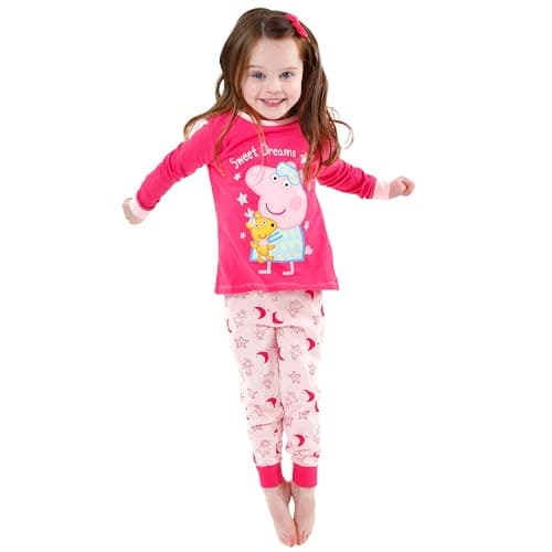 Peppa Wutz Schlafanzug | 100% Baumwolle Schlafanzüge Für Mädchen – Bild 2