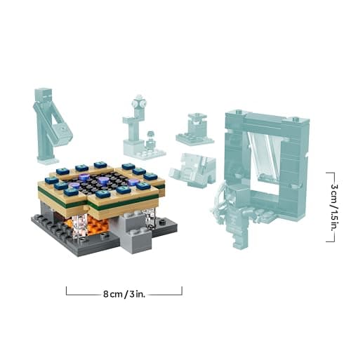 LEGO Minecraft Reise durch Nether und Endportal - Kinder Spielzeug mit Helden, Enderman und Baby Hoglin Figuren - Set mit Minecraft Figur  – Bild 3