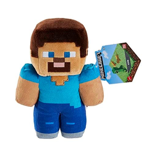 Mattel Steve Minecraft - Plüschfigur 21 cm, kuschelig & ideal zum Sammeln, Geschenk für Minecraft-Fans ab 3 Jahren – Bild 7