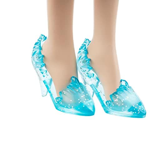 Mattel Disney Die Eiskönigin Elsa Puppe, Die Eiskönigin Puppe, kämmbare blonde Haare, beweglich, ausziehbare Schuhe, Disney Geschenke, Spielzeug ab 3 Jahre – Bild 6