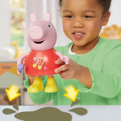 Peppa Pig Plauder- & Singspaß Peppa Puppe, Rosa, 20 cm – Bild 4