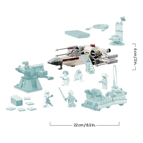 LEGO Star Wars 75423 SMART Play: Lukes Rot Fünf X-Wing - Interaktives All-in-1 Spielset mit SMART Brick, 5 Tags, 2 Minifiguren & Ladegerät - Geschenk für Jungen, Mädchen ab 6 Jahren und Erwachsene – Bild 3
