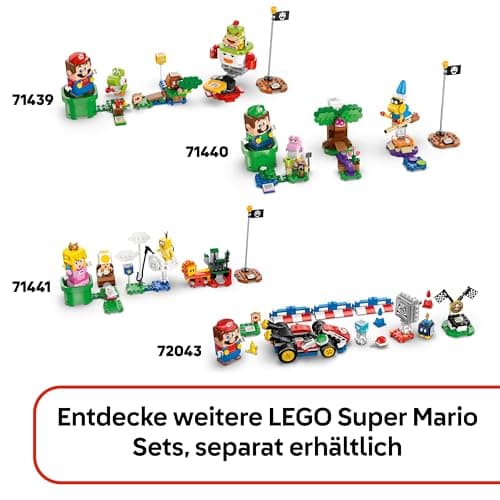 LEGO Super Mario Captain Toad-Camp- Interaktives Spielzeug mit 3 Figuren - Gumba, Zelt & einstürzender Brücke - Kinder Mitbringsel - Spielset - Gamer Geschenk für Jungen & Mädchen ab 6 Jahren  – Bild 3