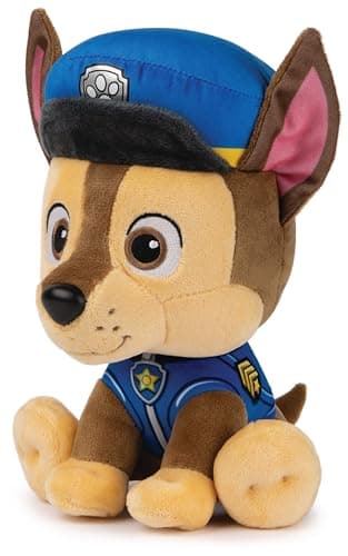 GUND PAW Patrol Chase Plüschtier, 23 cm - hochwertiges Kuscheltier für Fans der beliebten TV-Serie, ab 1 Jahr empfohlen – Bild 6
