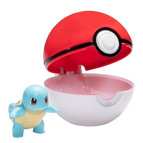 Pokémon Clip 'N' Go Pokeball & Battle Figuren-Set 3er-Pack – Let's Go Starters Charmander, Bubasaur, Squirtle mit Poke-Bällen – Bild 5