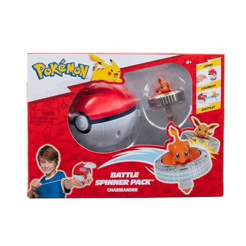 Pokémon - Battle Spinner - Glumanda, offizielles Spielset – Bild 2