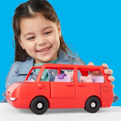 Peppa Pig Peppas großes Familienauto Spielset, Rot – Bild 6