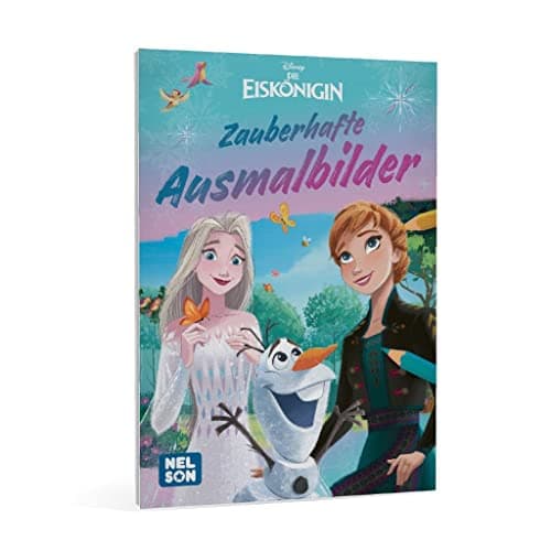 Disney Die Eiskönigin: Zauberhafte Ausmalbilder: Malblock mit 128 Seiten (Disney Die Eiskönigin: Jetzt schon ein Klassiker!) – Bild 4