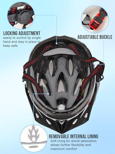 Fahrradhelm Kinder, Verstellbarer Kinderhelm für Jungen und Mädchen im Alter von 3–15 Jahren – Bild 5