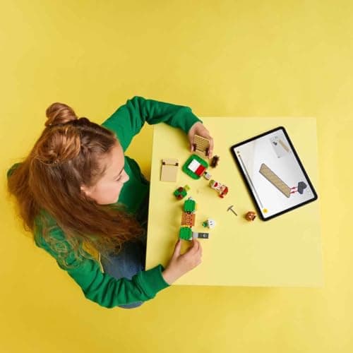 LEGO Super Mario Captain Toad-Camp- Interaktives Spielzeug mit 3 Figuren - Gumba, Zelt & einstürzender Brücke - Kinder Mitbringsel - Spielset - Gamer Geschenk für Jungen & Mädchen ab 6 Jahren  – Bild 2