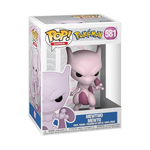 Funko Pop! Games: Pokemon - Mewtwo - Mewtu - Vinyl-Sammelfigur – Bild 2