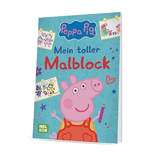 Peppa Wutz Ausmalbilder: Mein toller Malblock: Malvorlagen für Kinder ab 3 Jahren – Bild 5