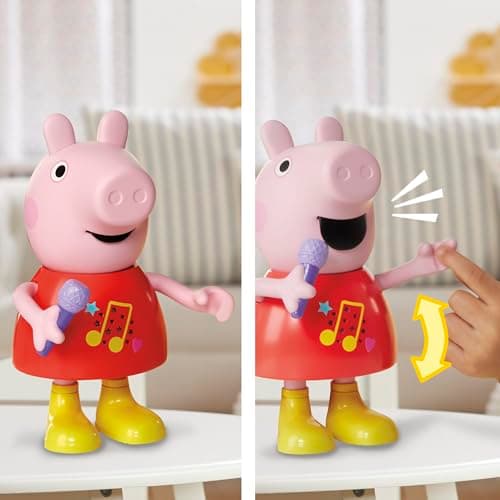 Peppa Pig Plauder- & Singspaß Peppa Puppe, Rosa, 20 cm – Bild 6