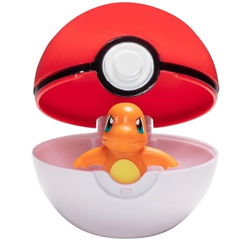 Pokémon Clip 'N' Go Pokeball & Battle Figuren-Set 3er-Pack – Let's Go Starters Charmander, Bubasaur, Squirtle mit Poke-Bällen – Bild 6