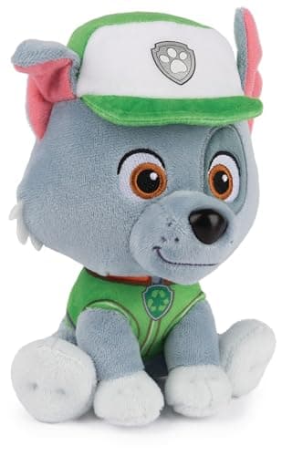 GUND PAW Patrol Rocky Plüschtier, 15 cm - hochwertiges Kuscheltier für Fans der beliebten TV-Serie, ab 1 Jahr empfohlen – Bild 4