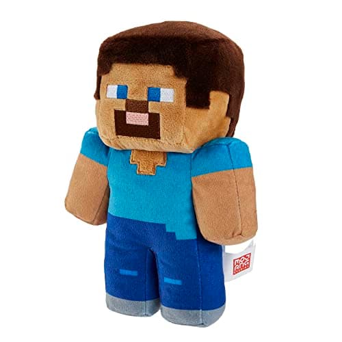 Mattel Steve Minecraft - Plüschfigur 21 cm, kuschelig & ideal zum Sammeln, Geschenk für Minecraft-Fans ab 3 Jahren – Bild 4