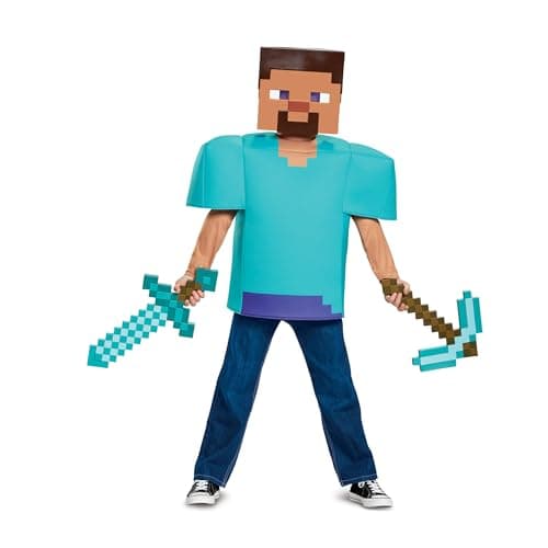 Minecraft Disguise Accessories Kostüm, Diamant Spitzhacke – Bild 6