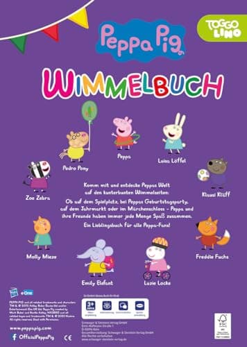 Peppa Pig Wimmelbuch: Mit Rätselspaß für Kinder ab 3 Jahren | Wimmelspaß mit Peppa Wutz – Bild 3
