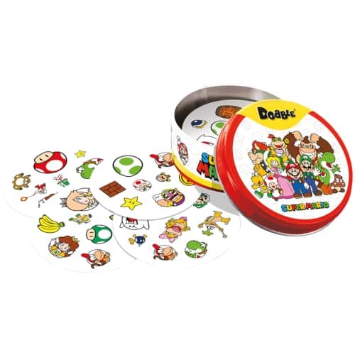 Zygomatic, Dobble Super Mario, Familienspiel, Kartenspiel, 2-8 Spieler, Ab 6+ Jahren – Bild 4