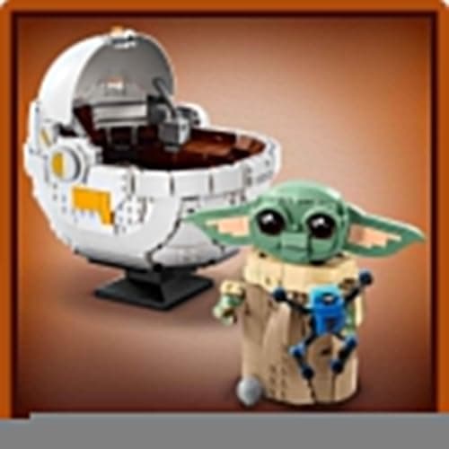 LEGO Star Wars 75403 Grogu in Seiner Repulsorwiege aus The Mandalorian - Minifigur zum Sammeln - Modell zum Bauen, Spielen und Ausstellen – Bild 2