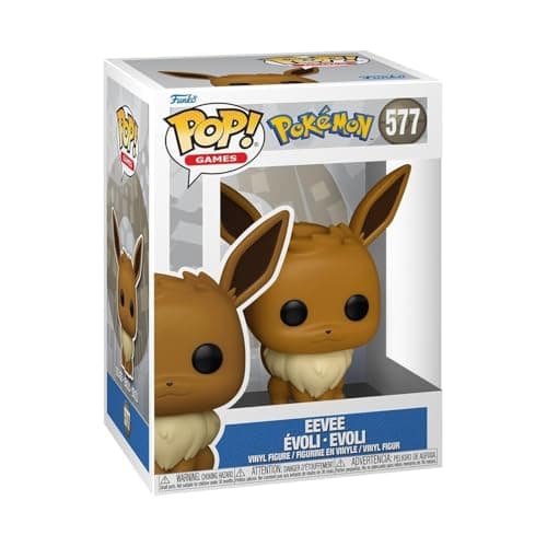 Funko Pop! Games: Pokemon - Eevee - Evoli - Vinyl-Sammelfigur – Bild 2
