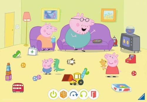 Ravensburger tiptoi Puzzle für kleine Entdecker: Peppa Pig – Bild 2