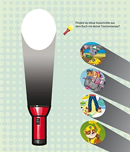 PAW Patrol Mein Taschenlampenbuch: Mit Folienseiten und wiederverstaubarer Taschenlampe. Für Kinder ab 4 Jahren – Bild 7