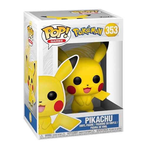 Funko Pop! Games: Pokemon - Pikachu - Vinyl-Sammelfigur  – Bild 2