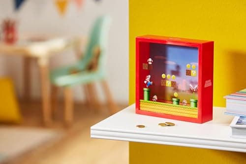 Super Mario Sparschwein - Offiziell lizenziertes Nintendo-Sparschwein, Geschenk für Mario Bros-Fans, 18 cm – Bild 4