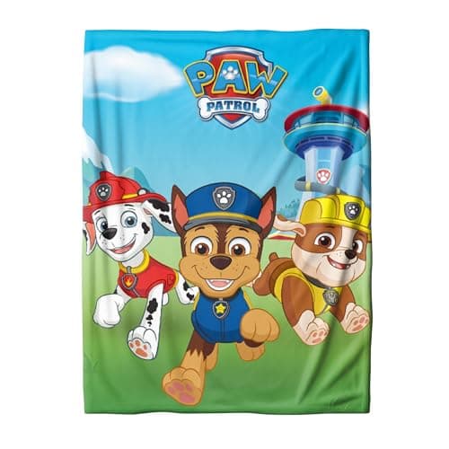 Kinder-Decke Paw Patrol kuschelig & weich 130x170 cm · Fleece-Decke für Mädchen und Jungen – Bild 4