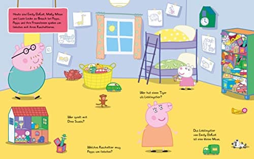Peppa Pig Magnet-Spiel-Buch: Kreativer Lernspaß mit 16 Magneten für Kinder ab 4 Jahren – Bild 3