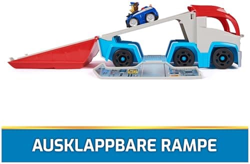 PAW PATROL - Mini-Patroller Pup Squad Teamfahrzeug mit Chase, Transformer Spielzeug mit Startrampe, für Kinder ab 3 Jahren, 25cm – Bild 6