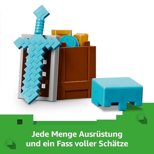 LEGO Minecraft Die Illager-Wüstenpatrouille - Gaming Spielzeug mit Figuren, darunter EIN Plünderer, EIN Vindikator und EIN Kaktusritter – Bild 5
