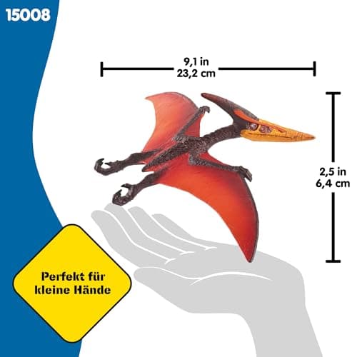 SCHLEICH Dinosaurs | Pteranodon 15008 | detailgetreuer Dino | Dinosaurier Spielzeug zum Sammeln | tolles Geschenk für Mädchen und Jungen | Dino Spielzeug ab 3 Jahre  – Bild 3