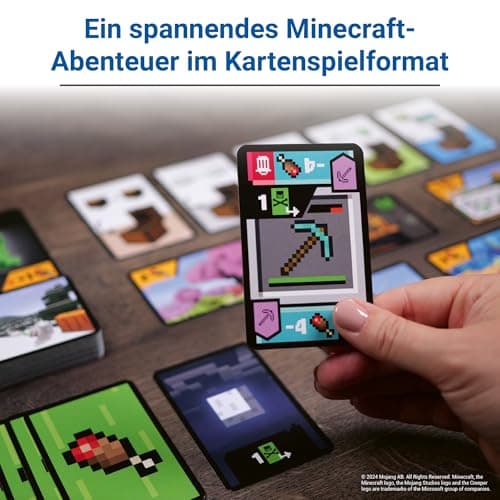 Ravensburger - Minecraft Explorers - Kooperatives Kartenspiel für 1-4 Personen ab 8 Jahren – Bild 4