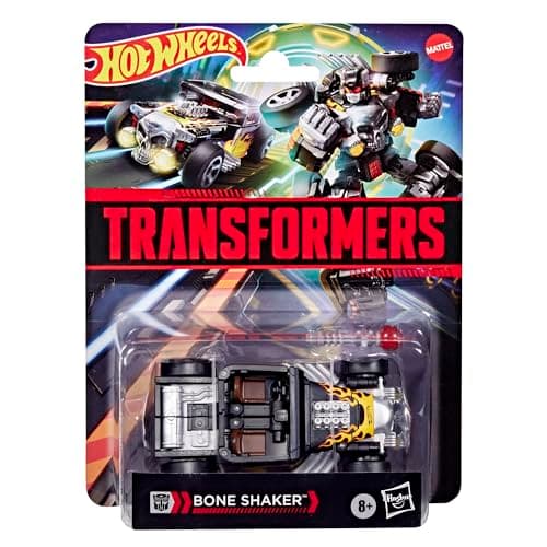 Transformers Collaborative Hot Wheels® x Bone Shakerä verwandelbare Action-Figur – Bild 4