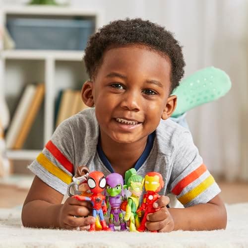 Marvel Spidey und Seine Super-Freunde, Freunde & Schurken Set, Action-Figurenset – Bild 2