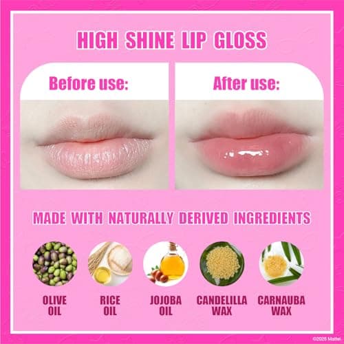 Barbie Make-up gefüllt Rucksack Set, einschließlich Lippenbalsam, Nagellack, Nagelfile, Haarbögen anderes Zubehör, Alter 3+  – Bild 5