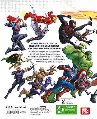 Marvel: Das große Marvel-Lexikon: Alles über die wichtigsten Helden und Heldinnen im Marvel-Universum | Kinderlexikon ab 5 Jahren mit Spider-Man, Guardians of the Galaxy und Avengers – Bild 2