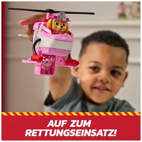 PAW PATROL – Fire Rescue Skyes Rettungshubschrauber mit Rettungsklaue und Skye Figur, Spielzeug für Kinder ab 3 Jahren – Bild 6