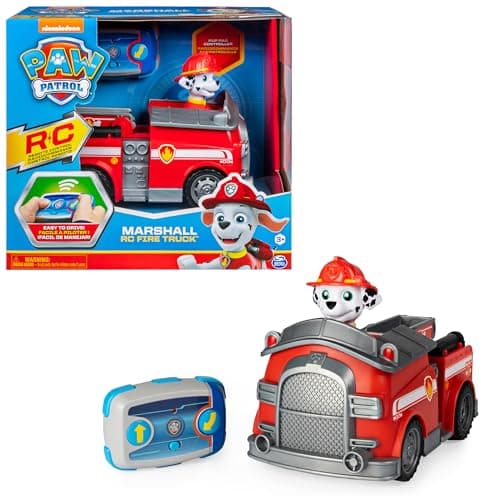 PAW PATROL Marshalls ferngesteuertes Feuerwehrauto mit Fernbedienung, Spielzeug für Kinder ab 3 Jahren, Batteriebetrieben – Bild 2