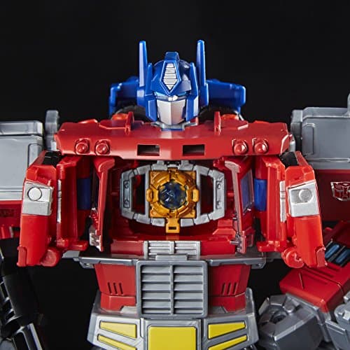 Transformers Generations : Power of The Primes – Leader Class – Optimus Prime – 22cm Actionfigur mit Accessories – Bild 2