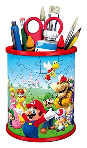 Ravensburger 3D Puzzle 11255 - Utensilo Super Mario - Stiftehalter für Super Mario Fans ab 6 Jahren  – Bild 4