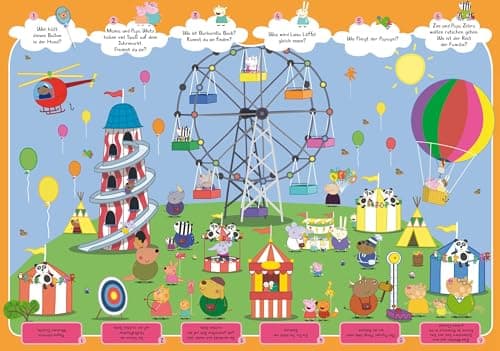 Peppa Pig Wimmelbuch: Mit Rätselspaß für Kinder ab 3 Jahren | Wimmelspaß mit Peppa Wutz – Bild 6