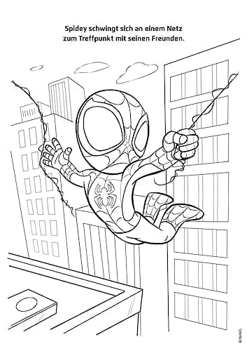 MARVEL Spidey und seine Super-Freunde: Mein cooler Malblock: Malblock – Bild 5
