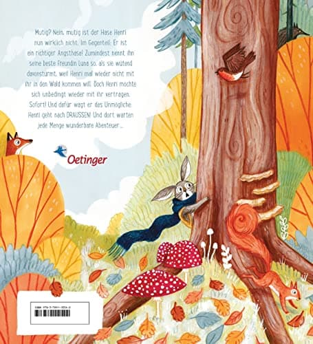 Henri, der mutige Angsthase: Mutmach-Bilderbuch für Kinder ab 4 Jahren – Bild 2