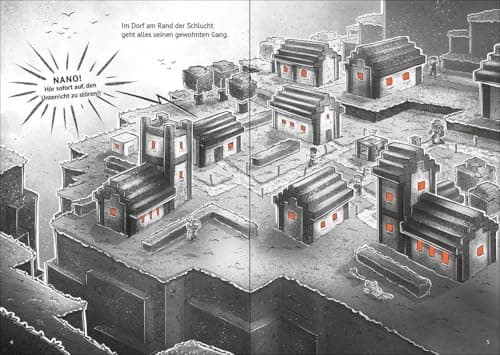 Das Dorf (Band 1) - Gestrandet auf der Smaragdinsel: Tauche ab ins Minecraft-Universum - Gaming-Abenteuer für Kinder ab 8 Jahren - ausgezeichnet mit dem Lesekompass 2022 – Bild 2