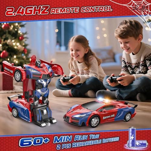 Spider Transform Ferngesteuertes Auto - 1:18 Roboter RC Auto mit One-Key Transformation & 360° Drehung – Bild 5