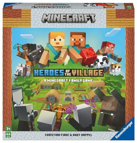 Ravensburger - Minecraft Heroes of The Village - Kooperatives Familienspiel für 2-4 Spieler ab 7 Jahren – Bild 2