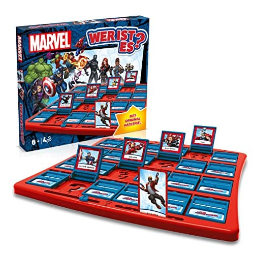 Winning Moves Wer ist es? Marvel Edition - Wer ist es Spiel Marvel Brettspiel für Kinder - Fanartikel - Gesellschaftsspiele für Familien - 2 Spieler ab 10+ Jahren - Deutsch – Bild 3